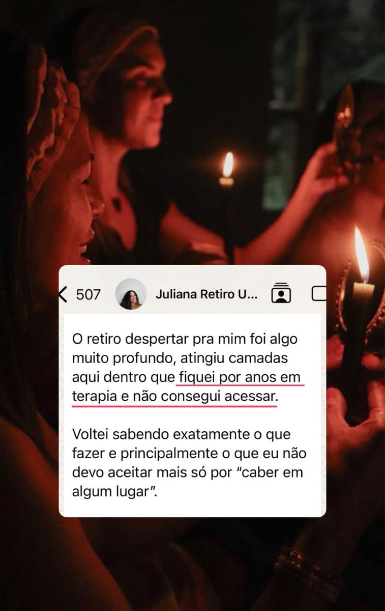 Camadas que anos de terapia não alcançaram.